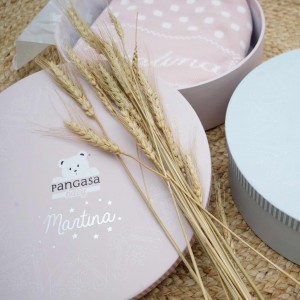 Bombonera Personalizada Rosa Empolvado | Pangasa Baby